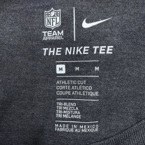New England Patriots The Nike Tee NFL Team Apparel Women’s M Heather Navy NWT - Picture 6 of 8
